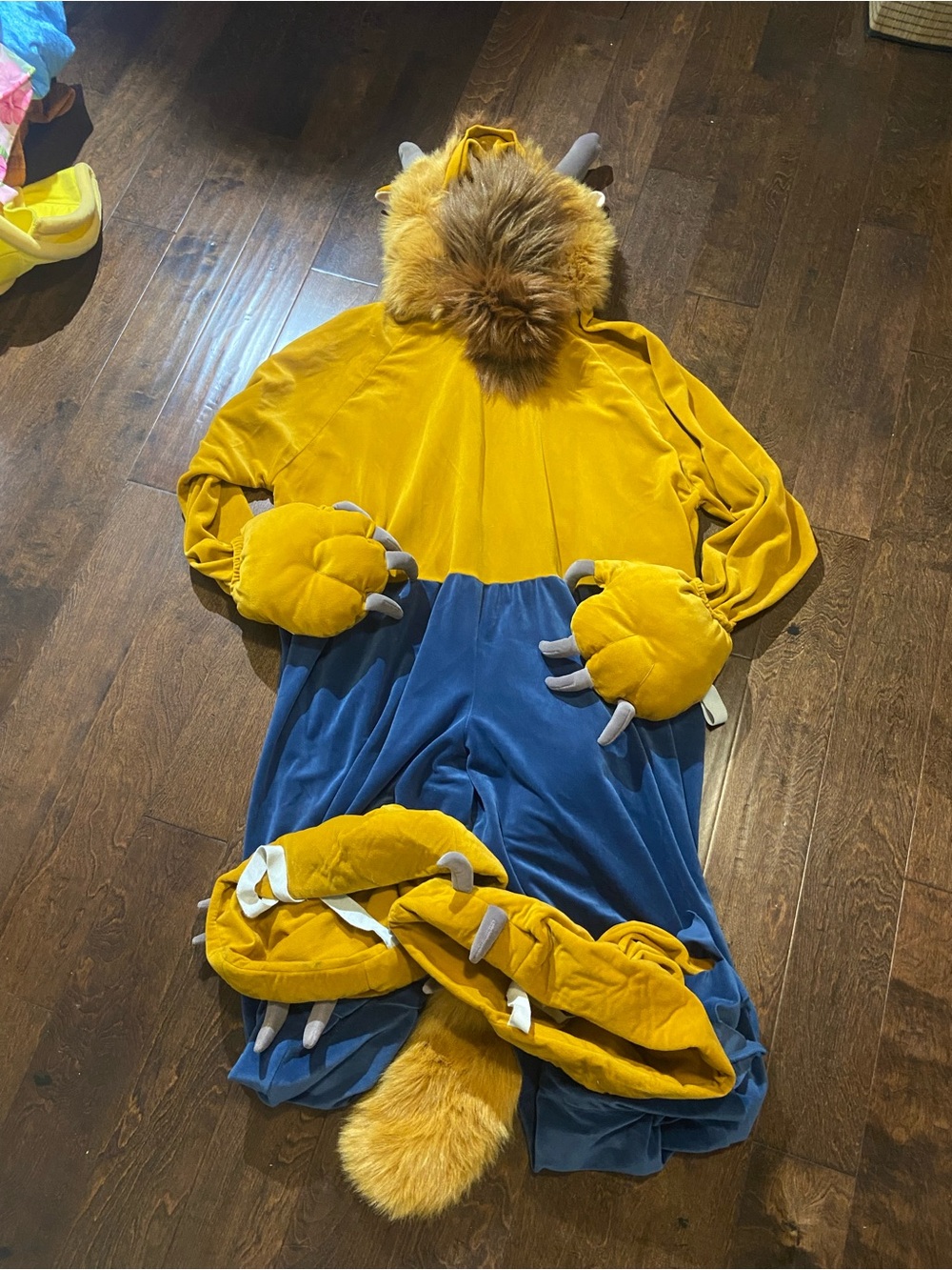 Vintage Disney Store 90s Beast Costume SZ XL men’s